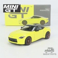 MINI GT 1:64 Z Proto Spec 2023 Ikazuchi Yellow LHD Diecast Model Car