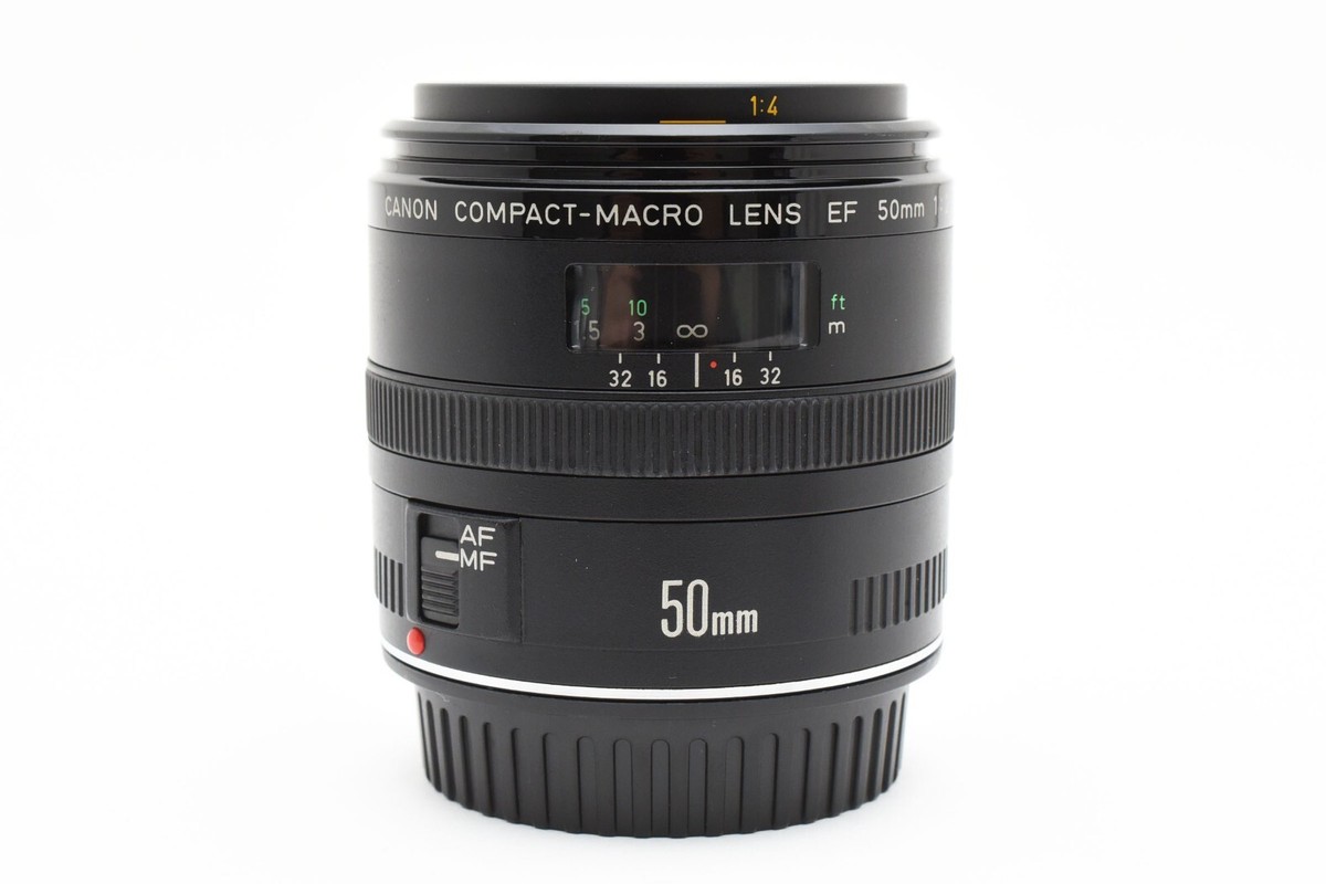 Canon EF 50mm F2.5 COMPACT-MACRO AF MACRO Lens from Japan [Near