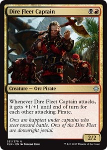 Dire Fleet Captain x4 - Ixalan - NM-Mint, English - Ixalan