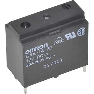 1pc OMRON ELECTRONIC COMPONENTS G4A-1A-PE DC12 Relay;E-Mech;Power;SPST-NO;Cur-R