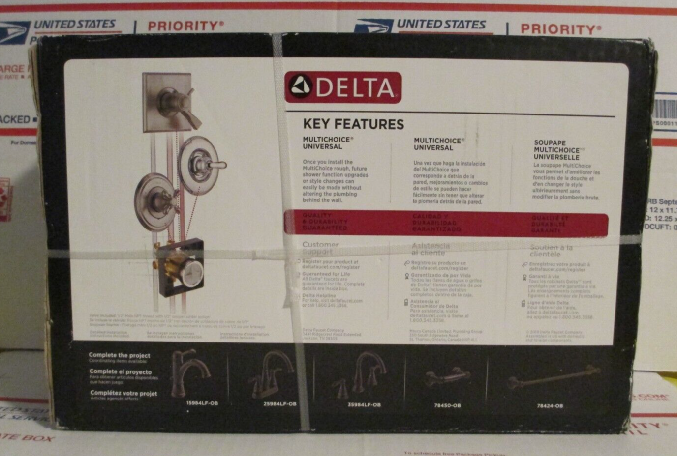Delta Porter Tub & Shower Bronze 144984COBA 34449877749 eBay