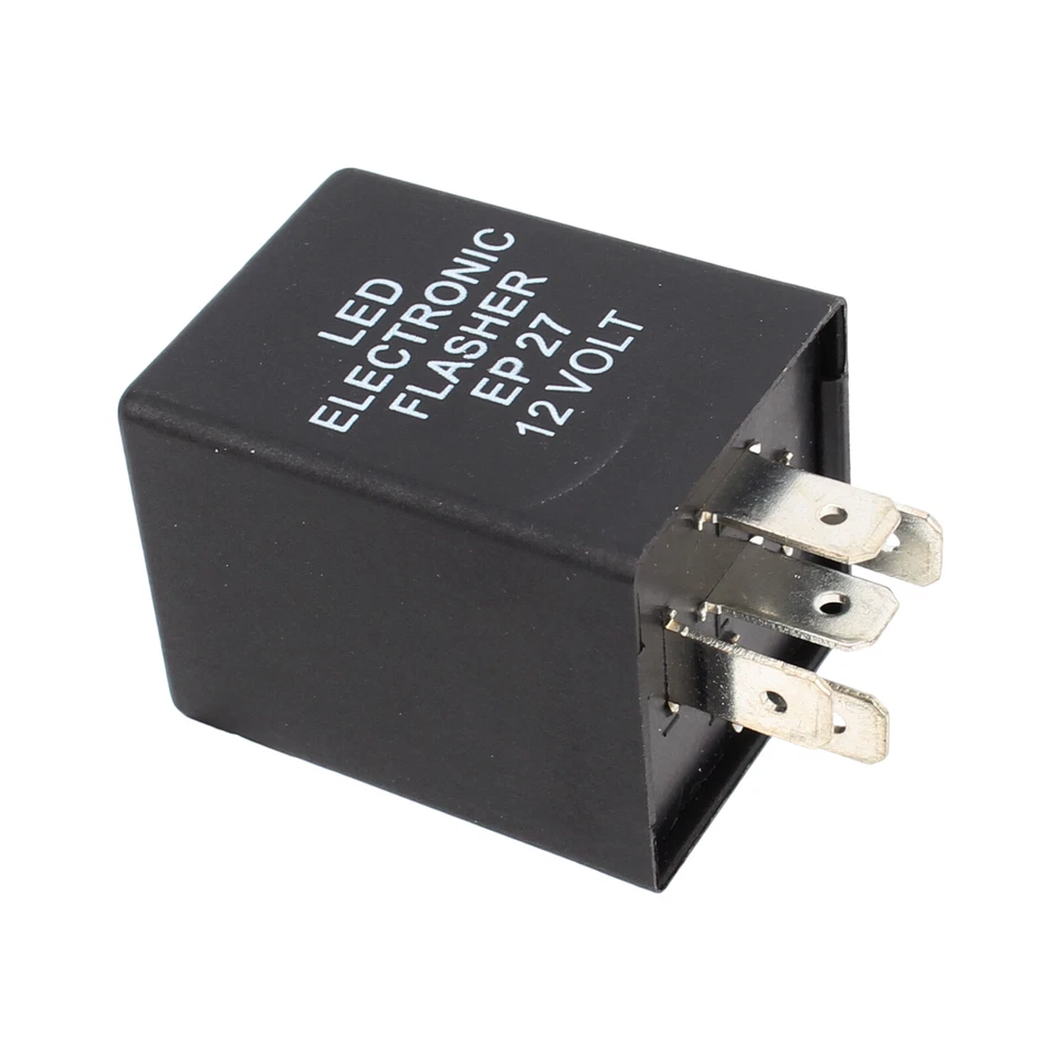 Nuevo relé intermitente LED de peligro de señal de giro de iluminación EP27 FL27, sin hiperflash rápido Foto 4 de 4