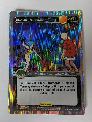 Black Strike S134 Foil Dragon Ball Z Panini 2014 Toei Animation | eBay