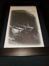 Eric Clapton Journeyman Rare Original Radio Promo Poster Ad Framed!