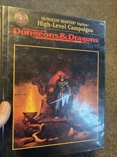 Advanced Dungeons & Dragons Dungeon Master Option High-Level Campaigns 2156 VG