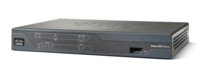 Cisco 881 4-Port 10/100 Wired Router - (CISCO881-K9)