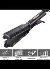 Professional Hair Straightener Unbranded Ceramic Steam Flat Iron New