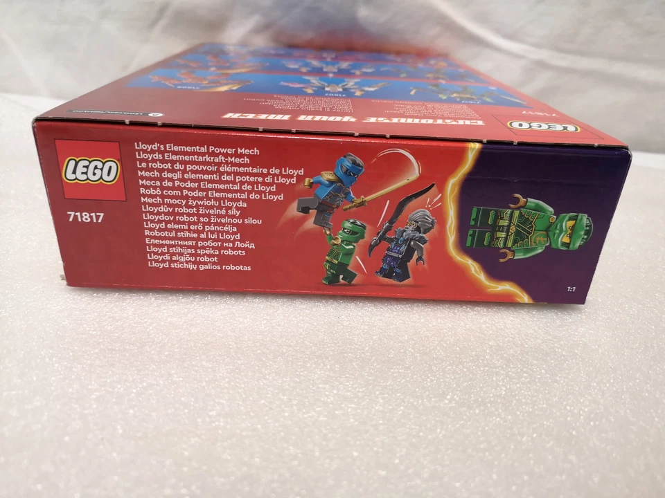 Lego Ninjago - 71817-Le robot du pouvoir élémentaire de Lloyd NEUF et Scellée - Photo 3/4
