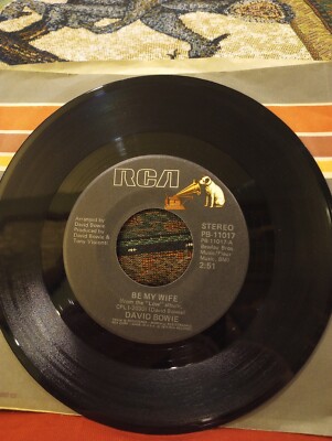 DAVID BOWIE-BE MY WIFE/SPEED OF LIFE-RCA 45-NEW!