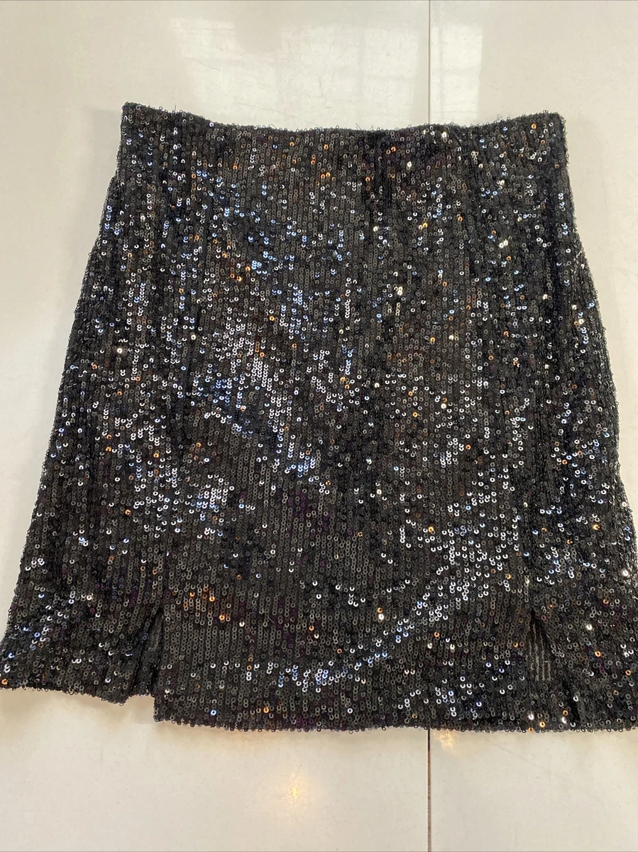 Black sequin skirt clearance you better watch it