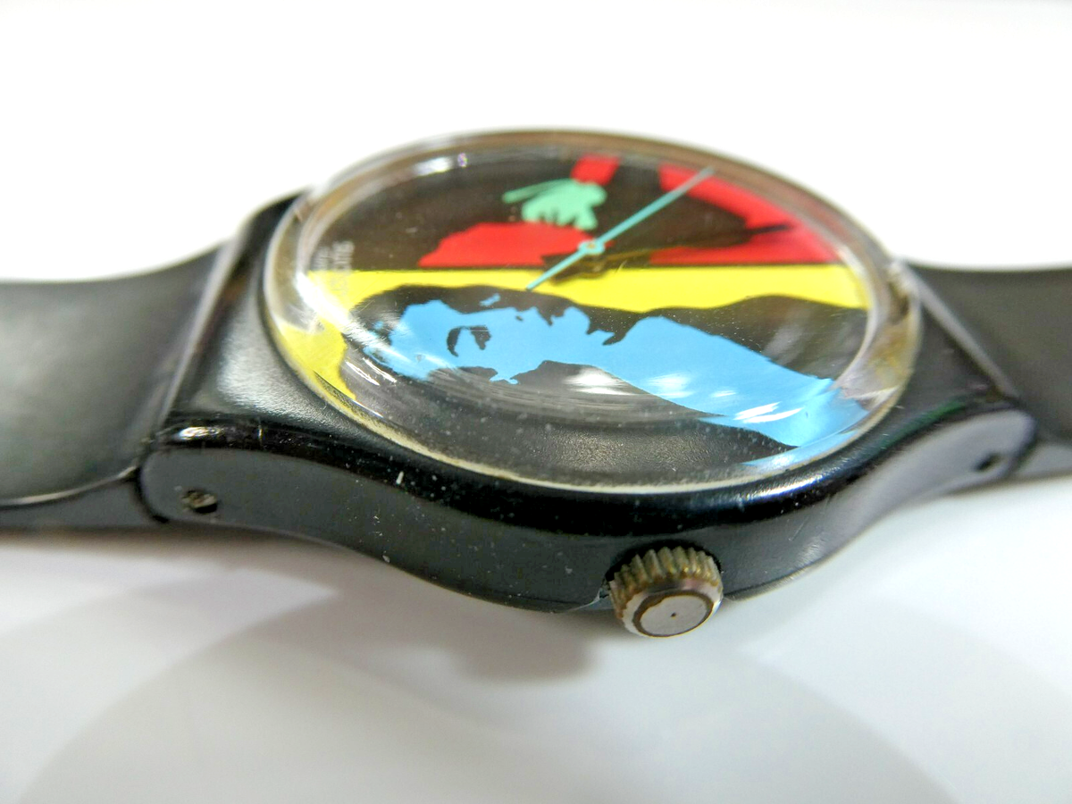 A Rare Early 1988 Swatch Watch COLOURED LOVE GB122, in VGood Cond 