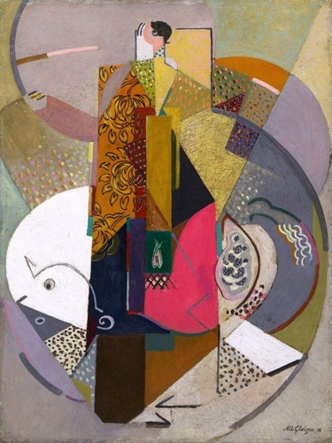 Equestrienne Art Print Albert Gleizes 1916 French Cubist Abstract Composition - Picture 2 of 2
