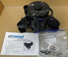 Meziere WP119SHD LS Chevy Electric Water Pump, 42gpm, BLack Finish, 1" NPT Inlet