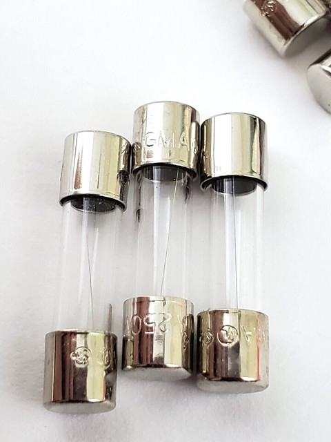 AMP Other Industrial Fuses Pack Of 5, Bussmann/Schurter, 4A 250V Quick Fast  Blow (Fast Glass Fuse Kit 5x 4A 250V 5x20mm GMA 4A