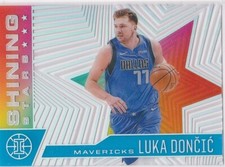 LUKA DONCIC Dallas Maverick Panini ILLUSIIONS SHINING STARS Basketball MAVS CARD