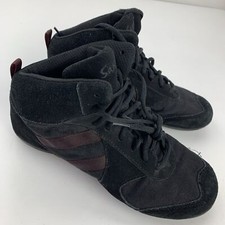 Sansha Boxing High Top Sneakers Dancing Shoes Mens 7.5 Black Red