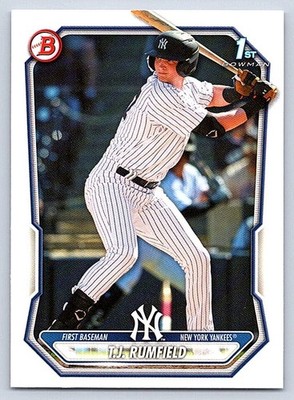 T.J. TJ RUMFIELD YANKEES RC 1st card  2026 BOWMAN PROSPECTS #BP-134