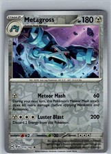 METAGROSS 115/162 UNCOMMON TEMPORAL FORCES POKEMON NEAR MINT