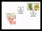Dr Jim Stamps Slovakia 1993 We Protect Nature Trees 2V Set First Day Cover