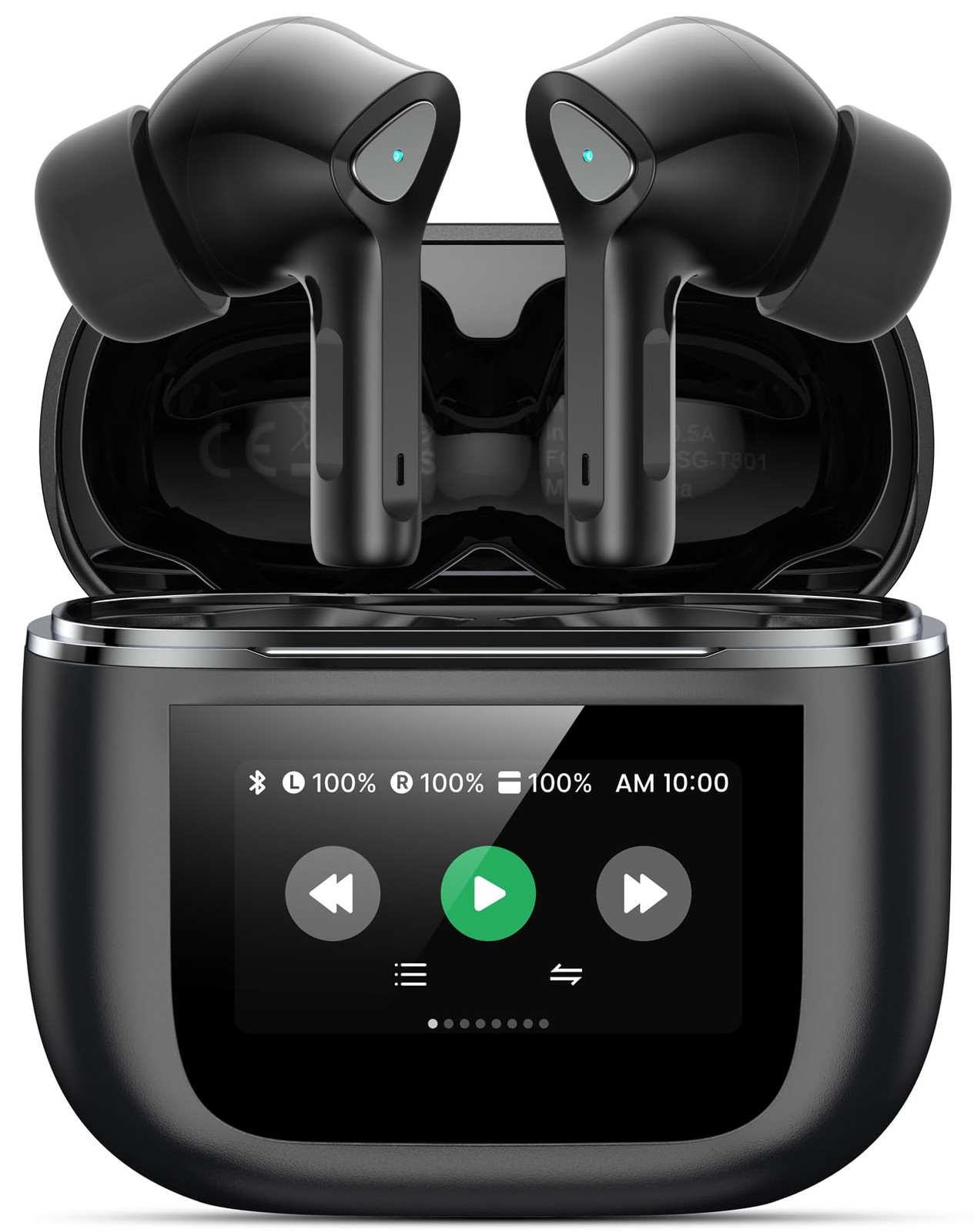 Wireless Earbuds Bluetooth 5.3 with 50H Playtime Deep Bass Stereo Sound-image