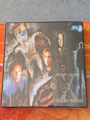 Topps X Files. Ordner, mit Sets. 471 Karten dabei