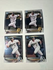 2025 Bowman Chrome Nick Kurtz Konnor Griffin Lot - 4 Cards