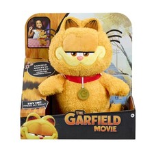 Garfield Dancing Plush Toy 10 Inch Musical Press Belly Sings Good Life