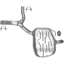 für Ford Mondeo IV 2,5 BA7 Endtopf Auspuffanlage hinten links Anbausatz ##