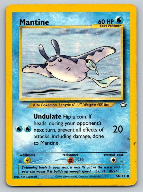 Mantine Neo Genesis 064/111 DMG Unlimited