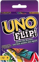 Gw62F9 Mattel Games - Uno Flip Neu & Ovp