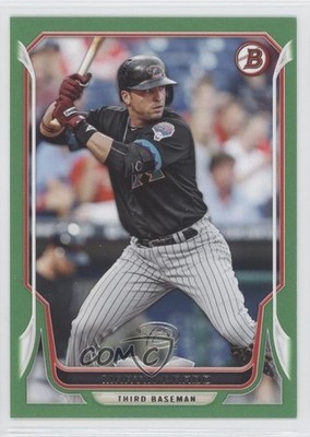 2014 Bowman Green 77/150 Martin Prado #154 xm0