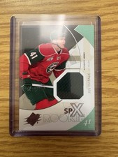 2010-11 SPx “Rookie Jersey” Justin Falk #165   /799