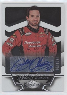 2016 Certified Potential Signatures 14/250 Jeremy Clements #CP-JC Auto a0s
