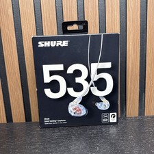 Shure SE535 sound isolating earphones for high quality stage monitoring