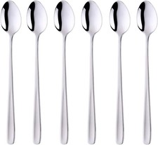 Cold Drink, Milkshake, Coffee, Tea, Cocktail Stirring, 8 inch 18/10 Coffee 