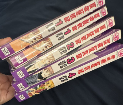 Ouran High School Host Club Manga Vol 1-4 TPB English Bisco Hatori VIZ Media Lot