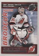 2003-04 Pacific Quest for the Cup Raising the Cup Martin Brodeur #12 HOF o6n