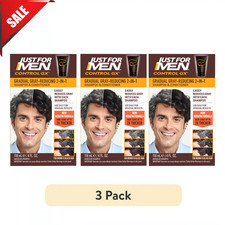 Just For Men CONTROL GX Grey Reducing 2in1 4oz 3 pack