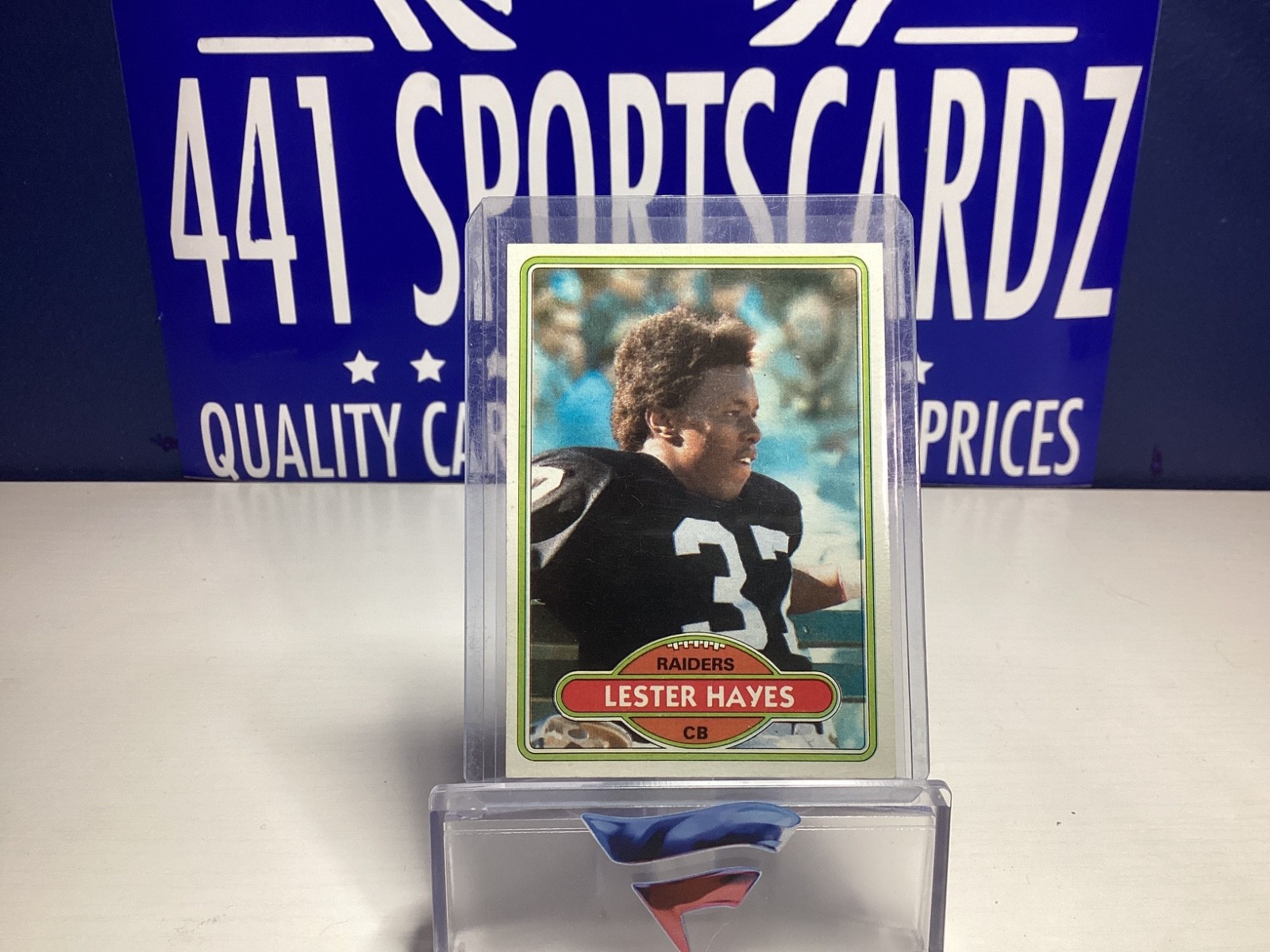 Lester Hayes 1980 Topps #195 RC.       (F162)