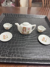 Vintage Miniature Porcelain Tea Set Made In Japan
