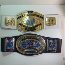 WWE Mattel Foam Wrestling Belt Lot Intercontinental Heavyweight Champion