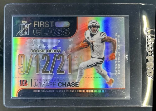 2025 Topps Signature Ja'Marr Chase Base (RAW)
