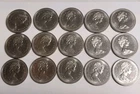 1973 Canada One Dollar Coins Currency Lot of 15