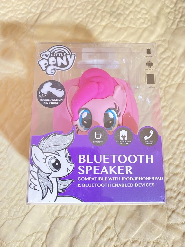 My Little Pony MLP Friendship Is Magic Pinkie Pie Bluetooth Speaker 2015 NEW NIB - Image 2 of 4