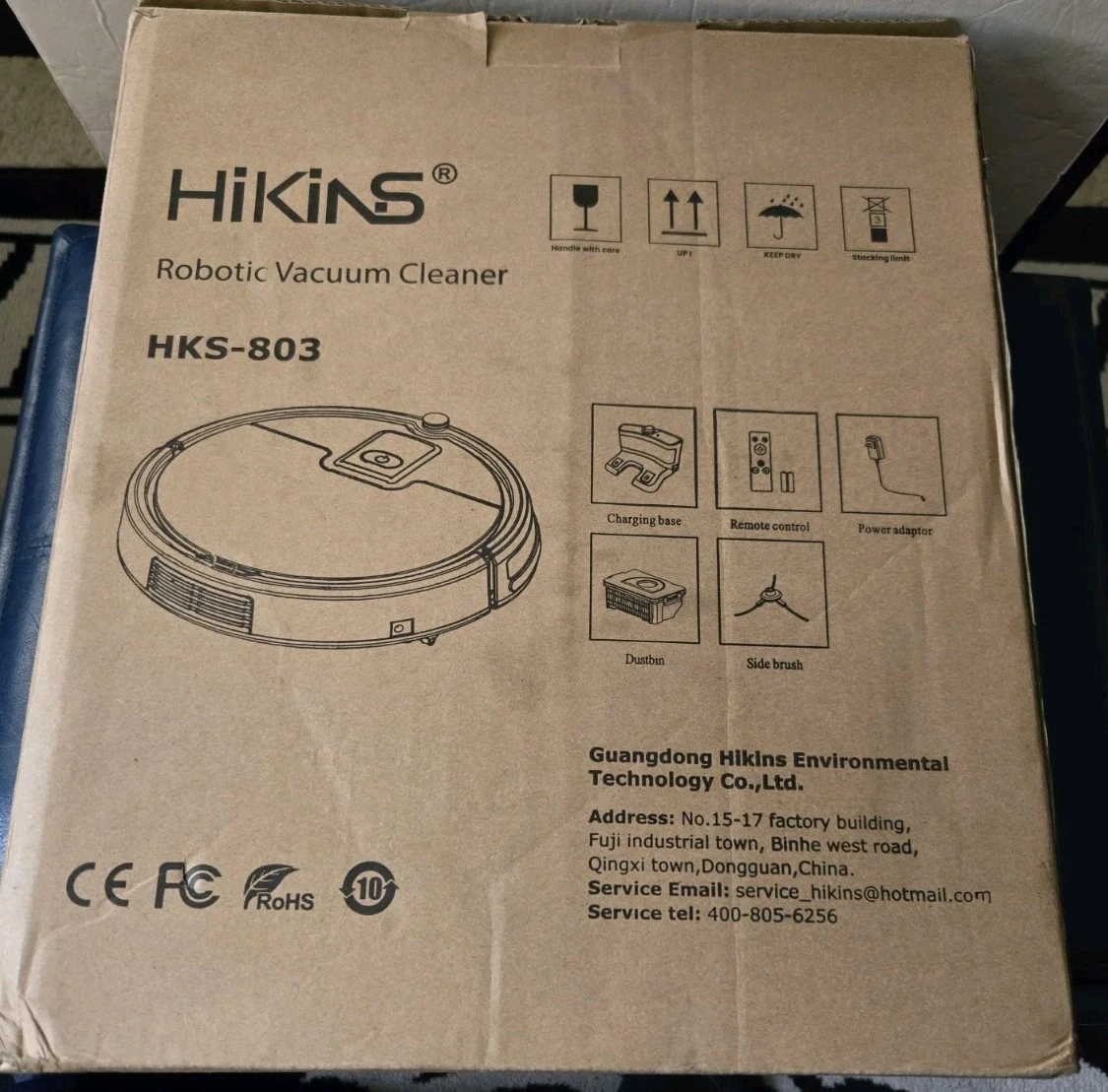 Hikins Robotic Vacuum Cleaner HKS-803