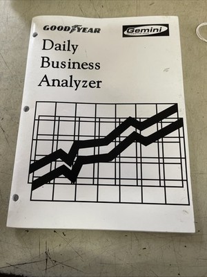 Gemini GoodYear Daily Business Analyzer Log Book