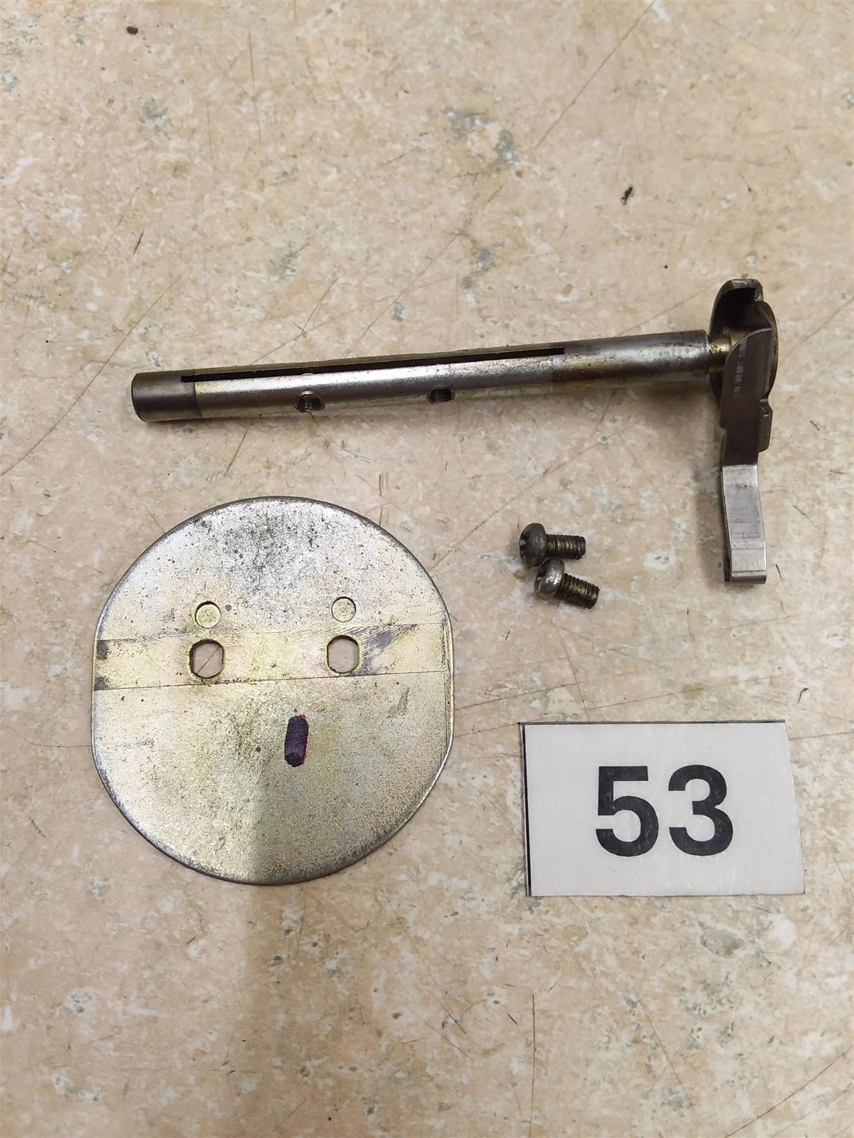 Kawasaki KZ440-LTD 1391 Carburetor Left Body Choke Shaft 1980-1983 #53 ACP34