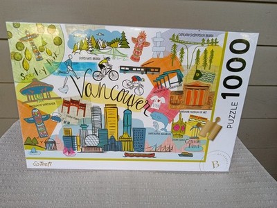 Trefl  Belvedere  Vancouver  Farida Zaman  1000 Piece Jigsaw Puzzle New Sealed