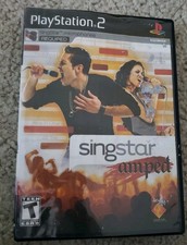 PS2 SingStar Amped Sony PlayStation 2 2007 Complete with Manual Works Great