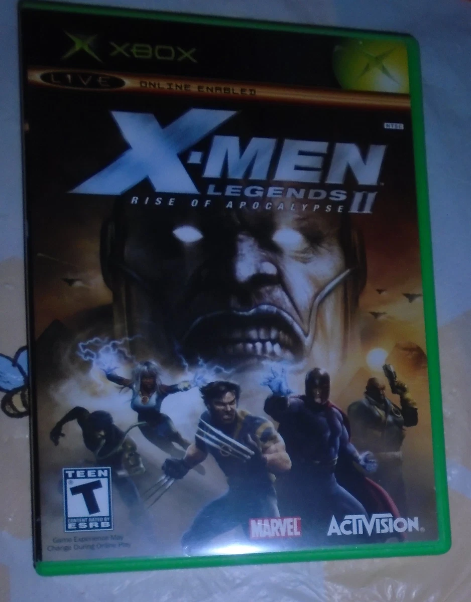 Microsoft Xbox X-Men Legends II: Rise of Apocalypse Video Games